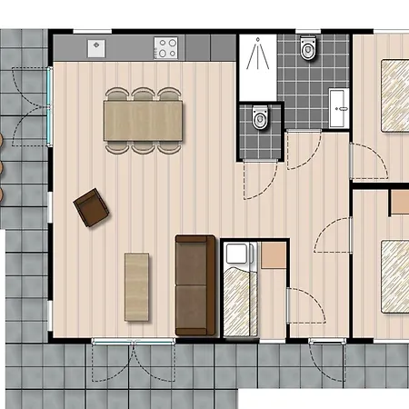 Modern Chalet With Dishwasher Chalet *